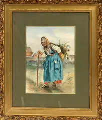 Gerke Henkes, Untitled, 1901, WATERCOLOR ON PAPER