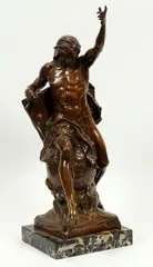 Untitled by Emile-Lois Picault, BRONZE SCULPTURE, offered May 2020