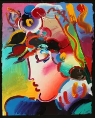 Untitled by Peter Max, ACRYLIC ON PAPER, offered May 2020