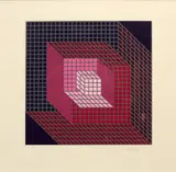 Victor Vasarely, Untitled, SERIGRAPH ON PAPER