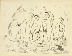 Paul Cézanne, Untitled, LITHOGRAPH, C. 1897, IMAGE: