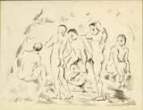 Paul Cézanne, Untitled, LITHOGRAPH, C. 1897, IMAGE:
