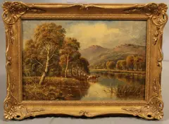 Sidney Yates Johnson, Untitled, OIL ON CANVAS