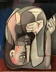 Untitled by Richard Wilt, 1956, OIL ON CANVAS, offered May 2020
