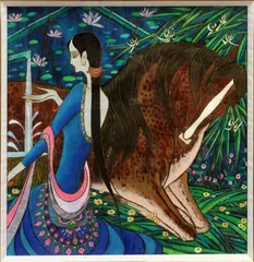 Untitled by Wu Jian, GOUACHE ON PAPER, offered May 2020