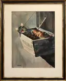 Edward Rusty Walker, Untitled, WATERCOLOR