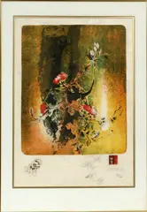 Hoi Lebadang, Untitled, LITHOGRAPH ON RICE PAPER