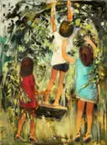 Michel Jouenne, Untitled, 1968, OIL ON CANVAS