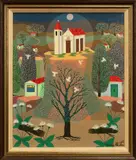 Fernando V. da Silva, Untitled, 1977, ACRYLIC ON BOARD