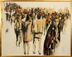 Edna Glaubman, Untitled, ACRYLIC ON PANEL
