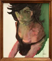 Edna Glaubman, Untitled, ACRYLIC ON BOARD