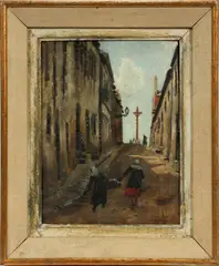 Frank Lewis Emanuel, Untitled, OIL ON BOARD