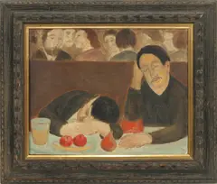 Abraham Walkowitz, Untitled, 1909, OIL ON CANVAS BOARD