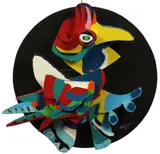 Karel Appel, Untitled, ACRYLIC ON WOOD SCULPTURE, 1978, #7/8