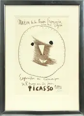 COLOR by Pablo Picasso, 1958, LITHOGRAPH, offered Mar 2020