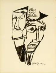 Untitled by Ben Shahn, INK DRAWING PAPER, offered Mar 2020