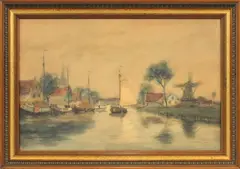 George Herdle, Untitled, 1911, WATERCOLOR