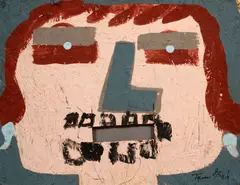 Tyree Guyton, Untitled, ACRYLIC ON COMPOSITE BOARD