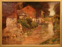 Jules R. Mersfelder, Untitled, 1900, OIL ON CANVAS, C.