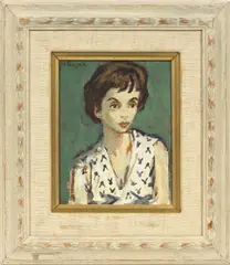 Untitled by Moses Soyer, OIL ON CANVAS, offered Mar 2020