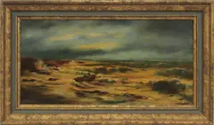 William Henry Yates, SEASCAPE, 1908, OIL ON CANVAS