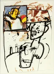 Untitled by Herman Brood, MIXED MEDIA, offered Mar 2020