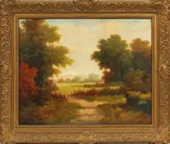 Untitled by Clark, OIL ON CANVAS, offered Mar 2020