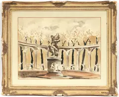Guy de Neyrac, Untitled, WATERCOLOR