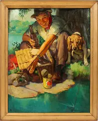 Untitled by Harold Anderson, OIL ON CANVAS, offered Aug 2016