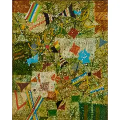 Kishio Murata, El Bosque, 1972, oil on canvas, [approximate dimensions -