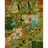 Kishio Murata, El Bosque, 1972, oil on canvas, [approximate dimensions -