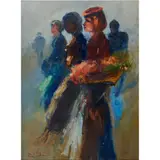 Jan Rijlaarsdam, Drie Bloemenmeisjes (Three Flower Girls)