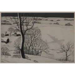 Charles M. Capps, "Mission Accomplished," soft ground and, aquatint, [approximate dimensions -