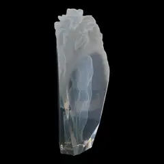 Frederick Elliot Hart, First Light, 1989, acrylic resin sculpture, [approximate dimensions - overall: 21 3/8" H x 8" W x 8 1/4" D]