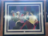 Itzchak Tarkay, Trio, serigraph, 130/350