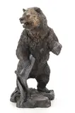 Lorenzo E. Ghiglieri, Featured in this lot is large, bronze sculpture