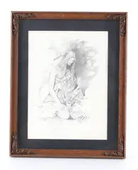 Drawing by Chebon Dacon, Original Pencil, offered Mar 2025