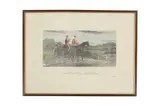 Charles Hunt, This lot features a Charles Hunt, aquatint engraving of "The Return Home - Dulce Domum" from circa 1872. Charles H