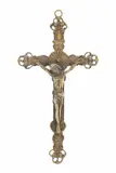 Untitled by Solid, bronze catholic church inri cross 1900s, offered Nov 2024