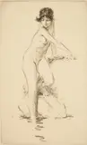 Troy Kinney, Summer, drypoint, 1925
