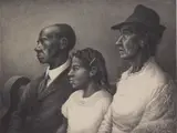 Jackson Lee Nesbitt, The Mathew W. Johnston Family, lithograph, 1990