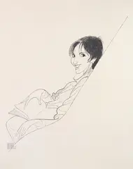 Al Hirschfeld, Untitled, lithograph