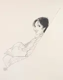 Al Hirschfeld, Untitled, lithograph