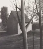 Robert Kipniss, Backyard IV, lithograph