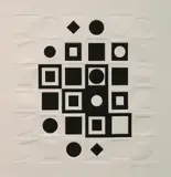 Viktor Vasarely, G-F-F, silkscreen with embossing, 1968
