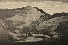 Thomas Willoughby Nason, Midsummer wood, engraving, 1954