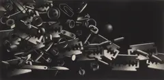 Mario Avati, De tout Un Peu mezzotint, 1968, mezzotint