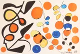 Alexander Calder, Spring Carnival, lithograph in colors, 1969