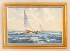 William Knox, The Dragon Class, oil on canvas