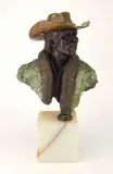 Ed Dwight, Buffalo Soldier, bronze sculpture
